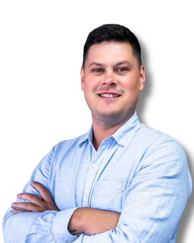 Portrait of Dylan Stopford, Chief Marketing Officer